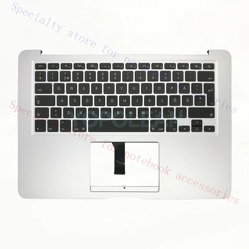 FFF+ Top Case Palmrest Sweden Keyboard Backlight For MacBook Air 13 A1466 2013-2015