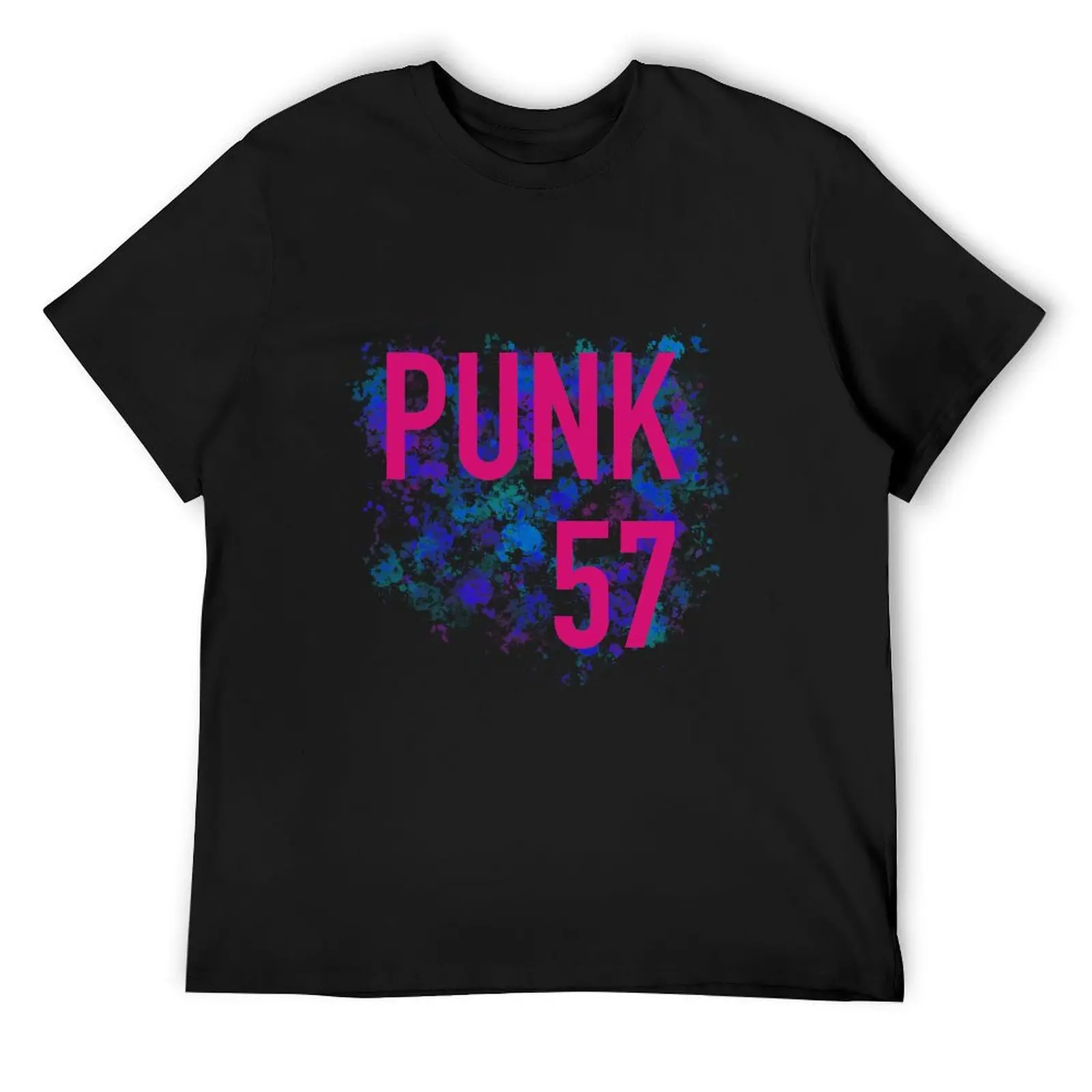 

Punk 57 logo T-Shirt sweat summer 2025 custom shirt heavyweight t shirts for men