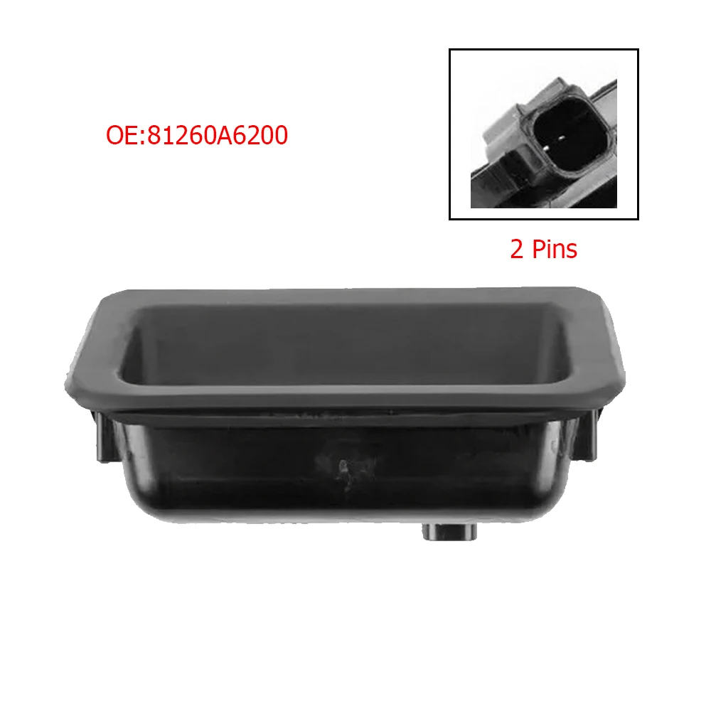 

Tailgate Switch Rear Trunk Lid Lock Boot Release Handle Switch 81260A6200 81260-A6200 Parts for Hyundai i30 I20 Getz 1 Pcs Black