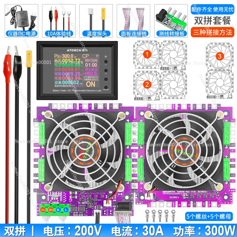 DL24 Digital Display Electronic Load Voltage Ammeter Battery Capacity Power Aging Amplifier Usb Tester