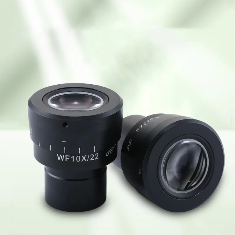 Imagem -04 - Ocular Wide Angle para Microscópio Estéreo High Eye Point Dioptria Ajustável Olympus Nikon Wf10x 30 mm