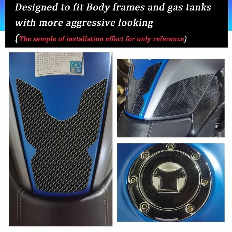 

Motorcycle Anti Slip Fuel Oil Tank Pad Side Knee Grip Decal Protector Sticker Pads For CFMoto CF 650 Mt 650mt Cf650mt Mt650