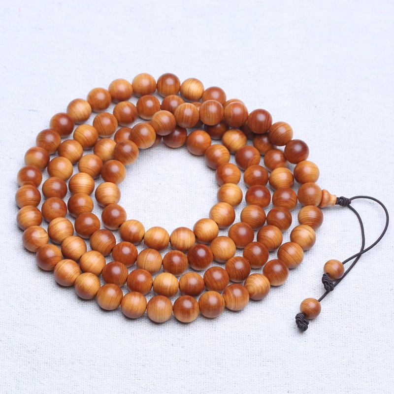 High Quality Natural SandalWood Handmade Rosary 33 Rosary 99 Rosary Lslamic Muslim Yoga Prayer Bracelet Exquisite And Durable