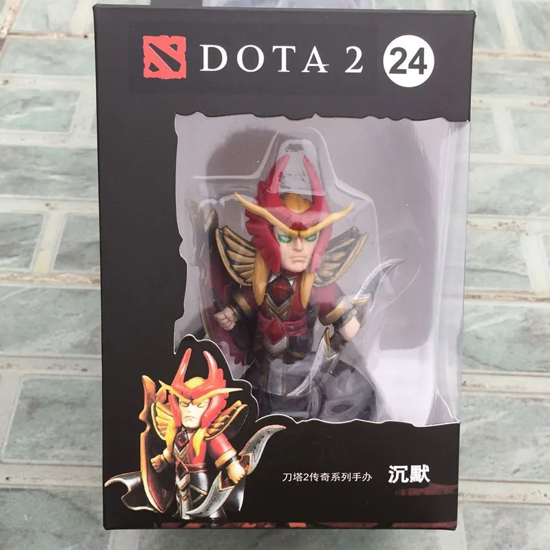 WOW DOTA 2 Game Figure Kunkka Lina Pudge Queen Tidehunter CM FV
