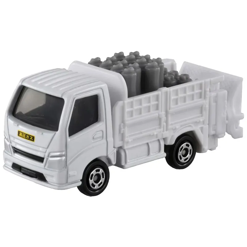 

TOMY Simulation Alloy Car Model Tomica Cars Toys For Boys Red And White Box No. 80 Propane Gas Transport Truck 950554