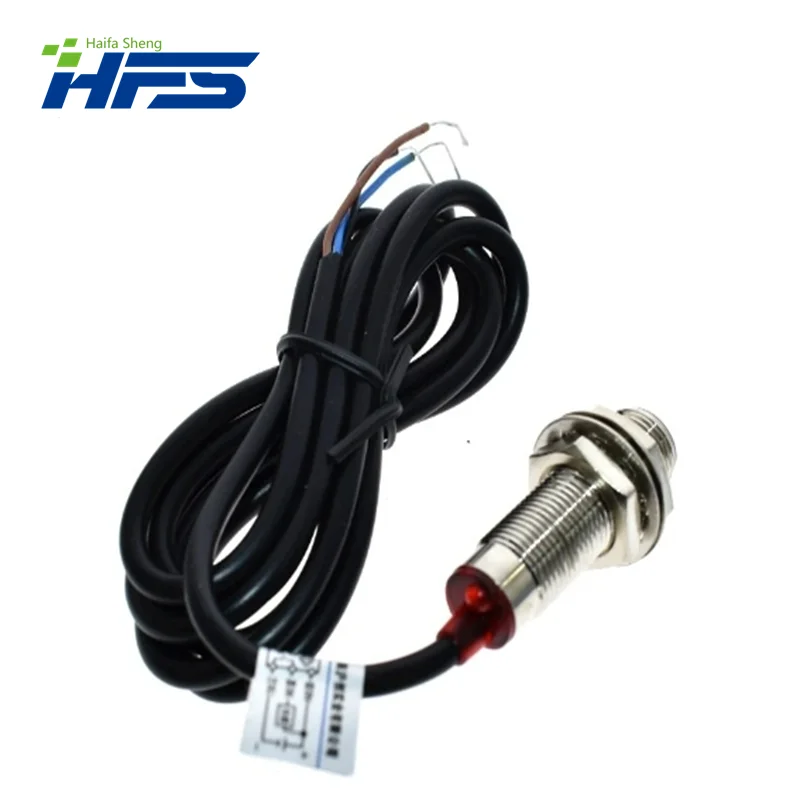 NJK-5002C Hall Effect Sensor Proximity Switch NPN 3-Wires Normally Open + Magne Detection object : Metal