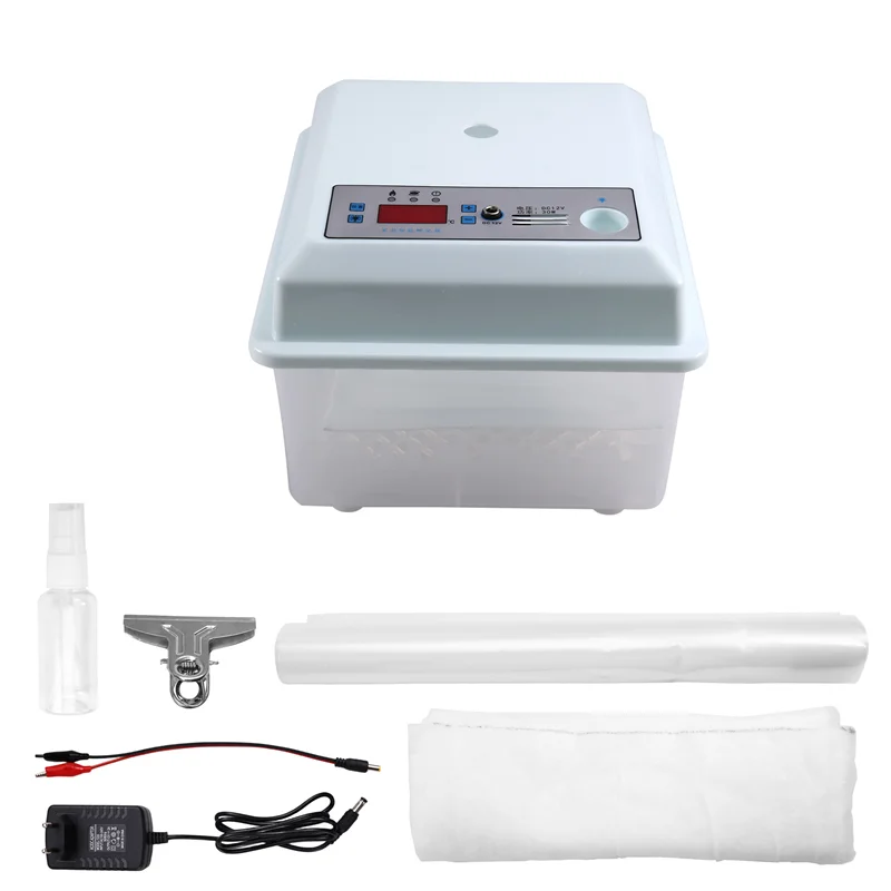 ABZL 20Pcs Eggs Incubator Set Semi Automatic Household Brooder Farm Chicken Goose Duck Bird Egg Incubator
