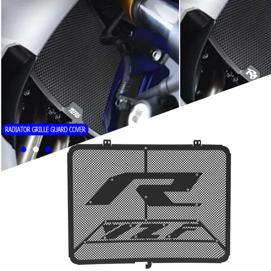 

FOR YAMAHA YZFR6 2006-2016 2015 2014 2013 2012 2011 2010 2009 Motorcycle YZF R1 2007-2008 Radiator Grille Guard Cover Protection