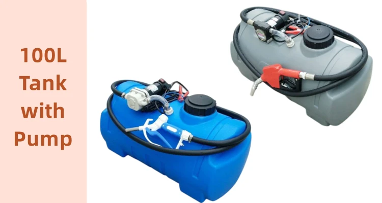 Portable Filling Station Petrol Fuel Caddy Carbon Diesel Tank HUB Diesel transfer fuel tank