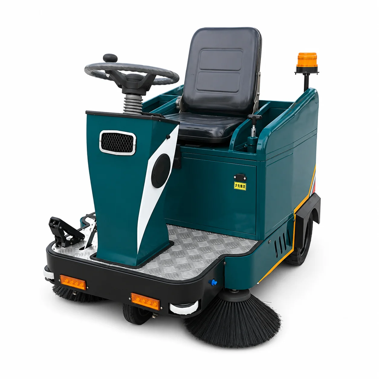 Electric Road Cleaning Sweeper for Industrial Use Street Sweeper for Warehouse Factory Floor - excluding Freight