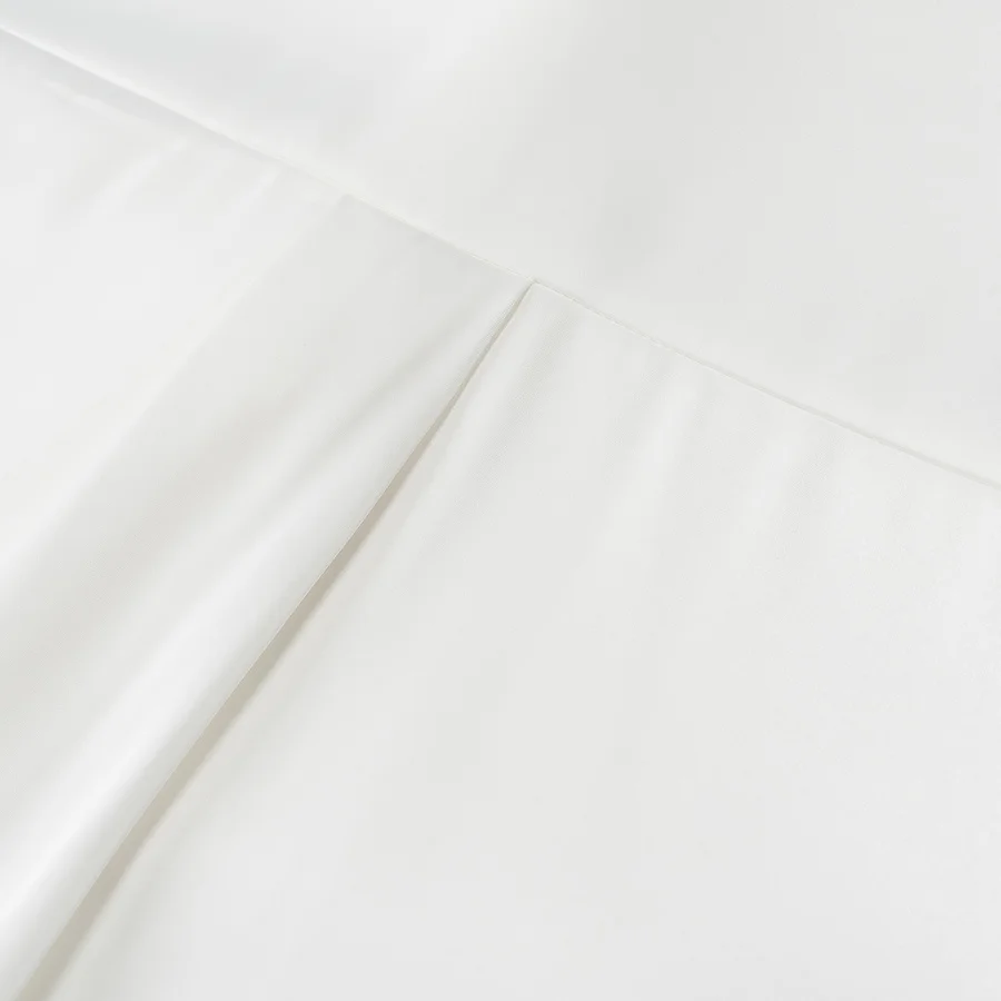 Csa ZBZA de Seda Cetim Faion com Botões Dous, Estilo Novo de Primavera F, Slim Fit, Manga Longa, Crimento ...