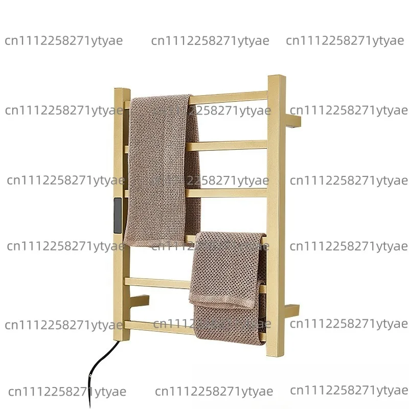 Stainless Steel Electric Towel Rack Temperature&Time Control Smart Heated Towel Rail Towel Warmer 600*450*100mm 110V/220V