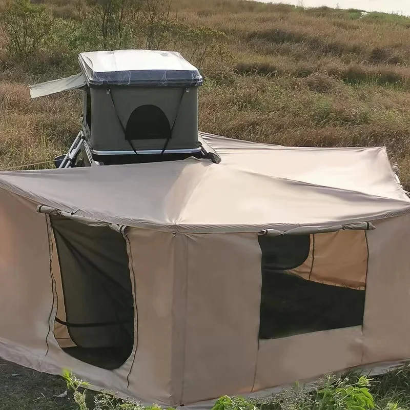 High Quality 270 Degree Waterproof Sunproof Car Side Awning Tent For SUV Truck Camping
