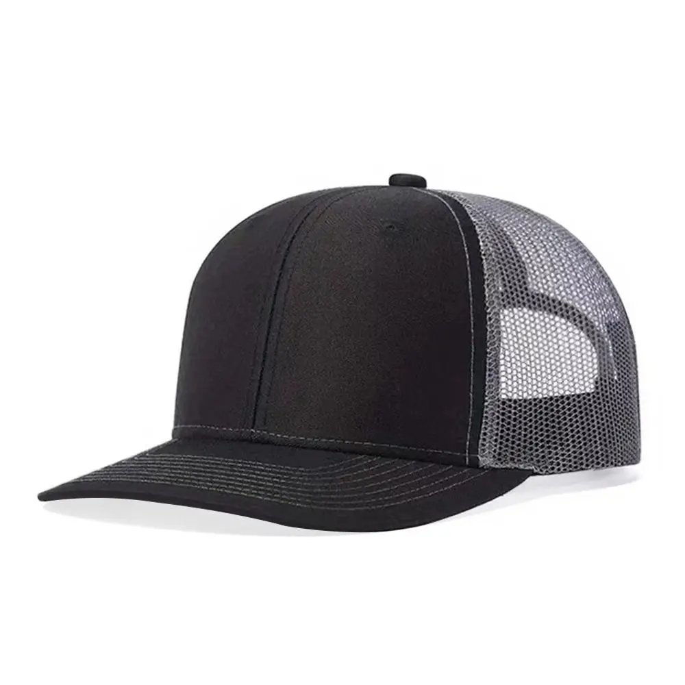 Gorra de béisbol informal de malla para verano, visera deportiva transpirable de Hip Hop, protección UV, gorras Snapback ajustables para exteriores