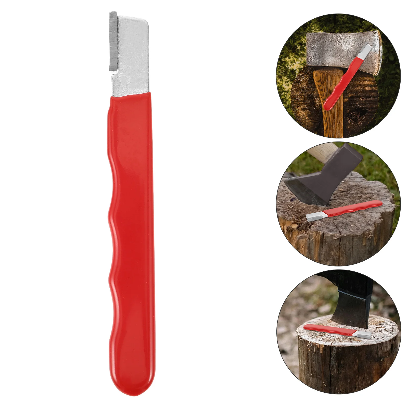 

Portable Knife Sharpener Tool for Axes Hedge Shears Knives Compact Ergonomic Design Easy to Use Garden Tool Sharpener