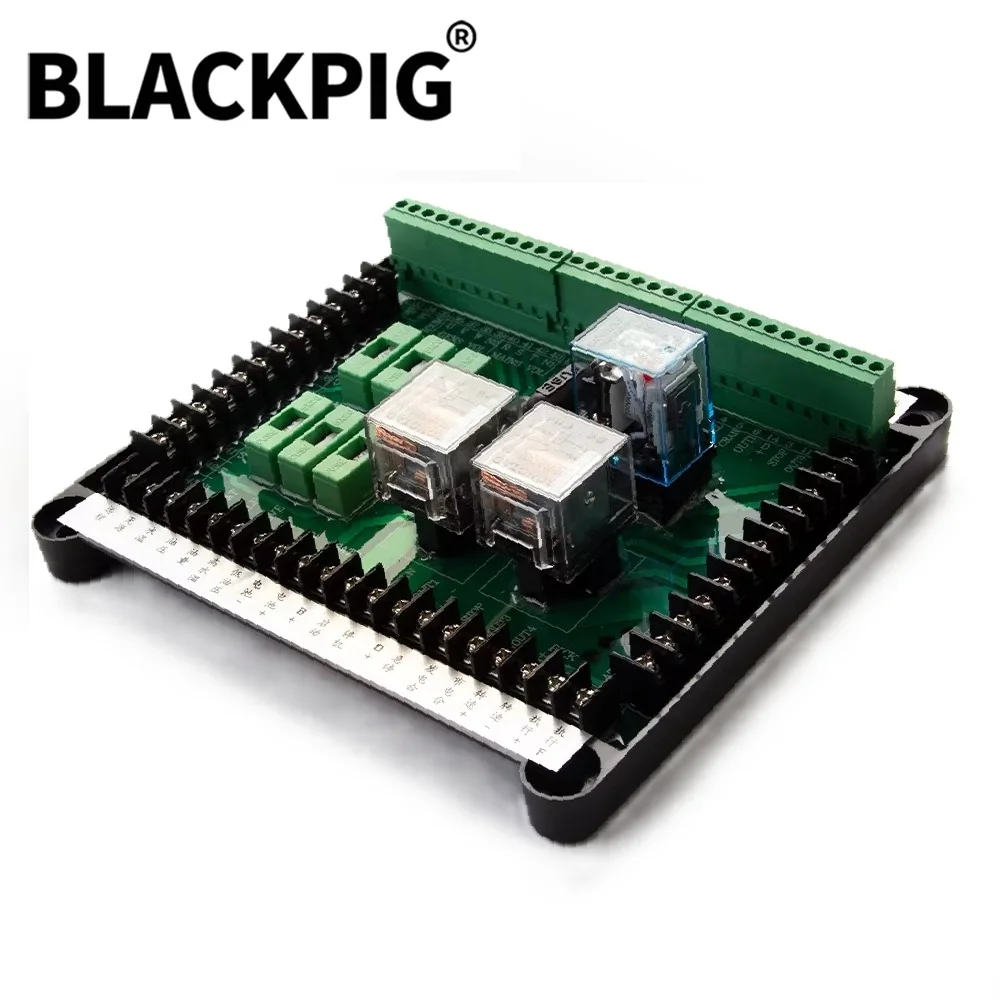 Generator Set Four Protection Expansion Board For Diesel Engine Control Box With Relay Assembly Control Screen LCD Controller
