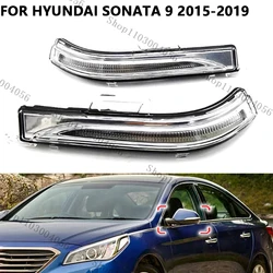 For Hyundai Sonata 9 2015 2016 2017 2018 2019 87623-C3000 Car Rearview Mirror LED Turn Signal Light Accessories