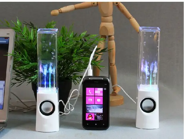 Water dance, water jet sound, creative fountain, mini speaker