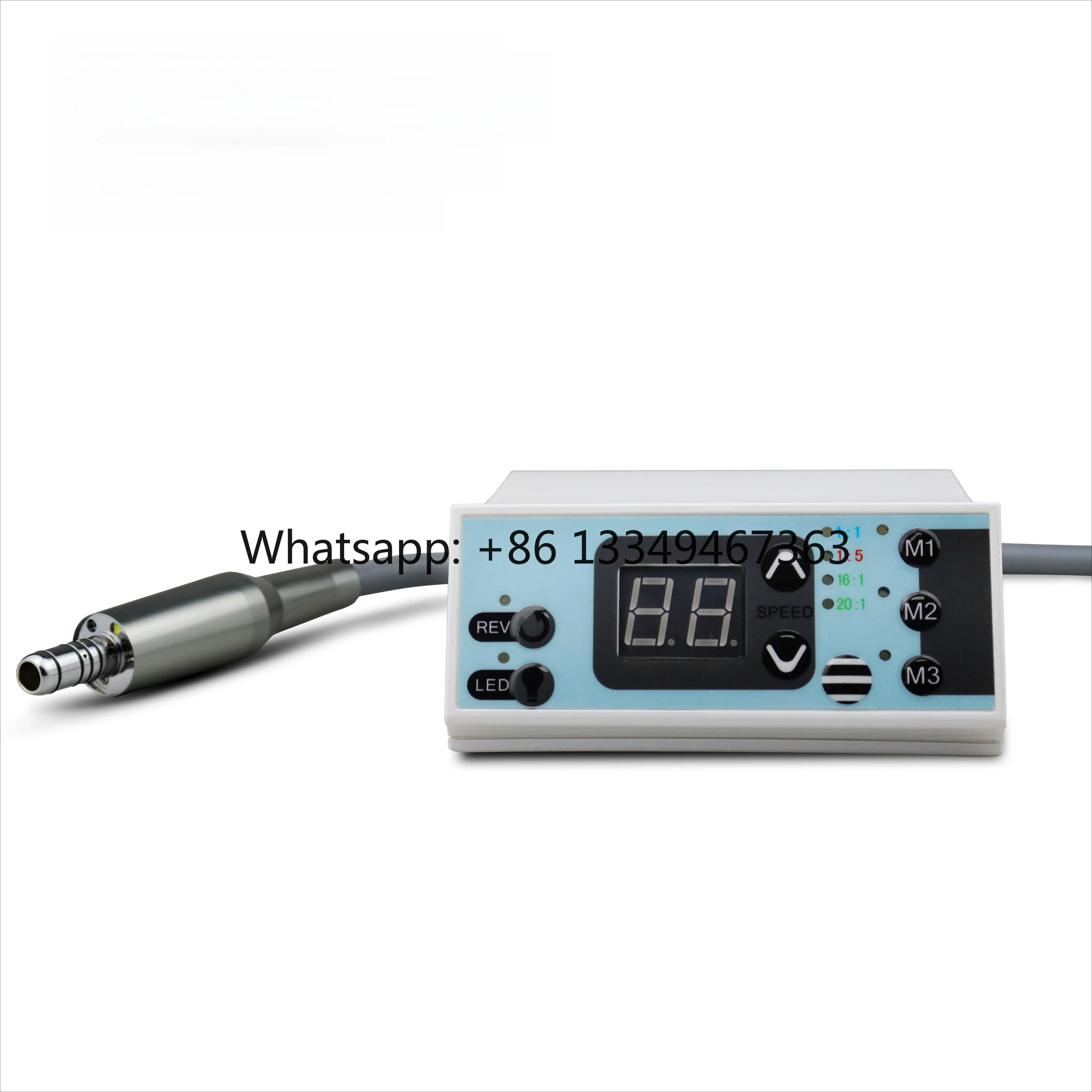 Compact Lightweight ElectricMotor with 4 Memory Settings 1:1 1:5 16:1 20:1 Fast Shipping Convenience MicroMotor
