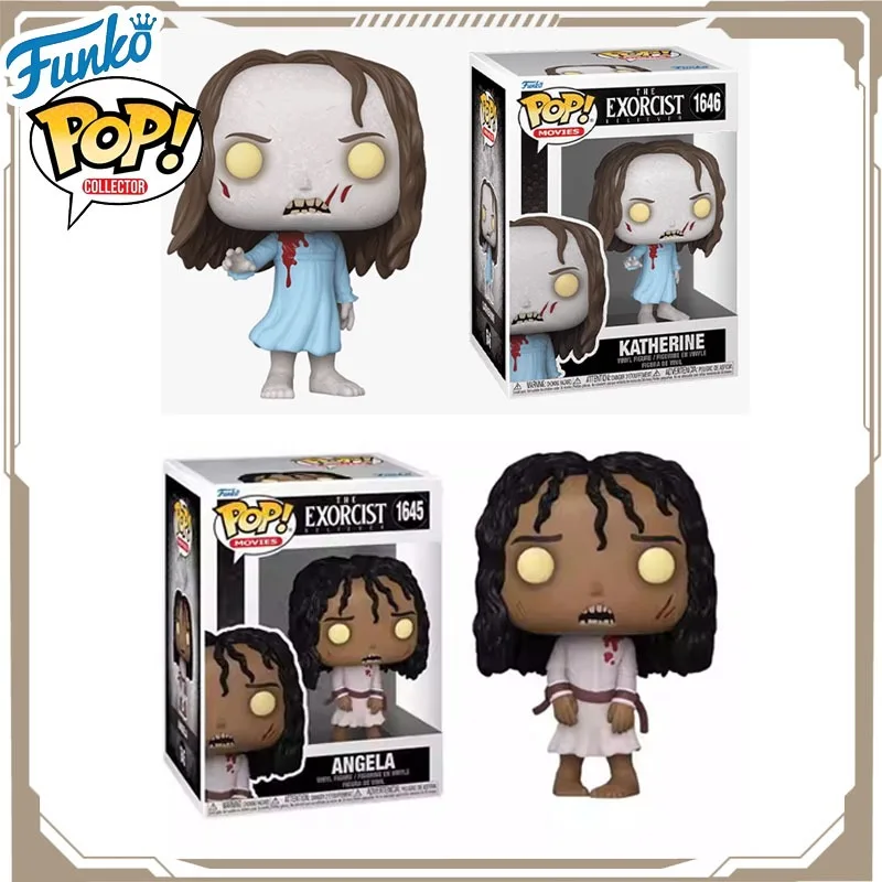 Funko POP الأصلي طرد الأرواح أنيمي الشكل المؤمن كاثرين ألعاب شخصيات الحركة للبنين بنات أطفال هدية تحصيل الحلي #1