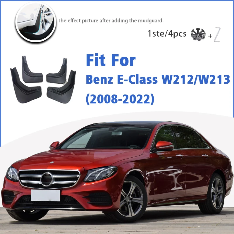 

Mudguard For Benz E Class W212 W213 Sport 2008-2022 Front Rear Mudflaps Mudguards Car Accessories Splash Guard Fender Mud Flap