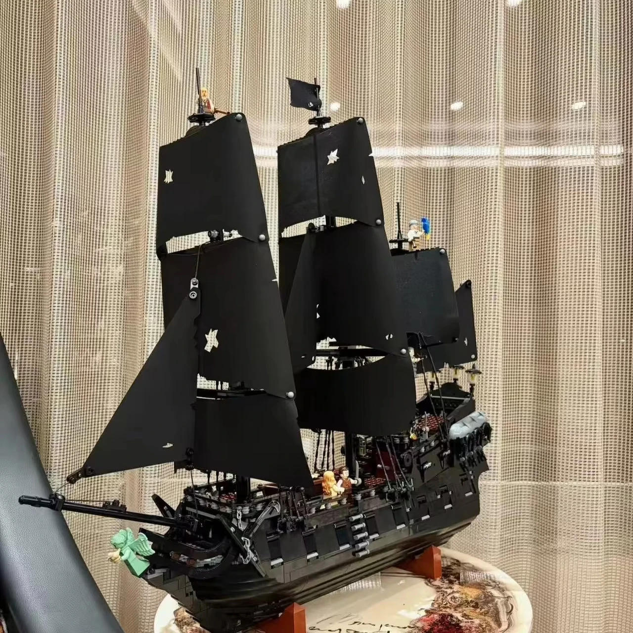 2862 pièces bateau Pirate 10365 voilier bloc de construction modèle d'assemblage jouets décoration de la maison vacances pour enfants cadeaux de noël