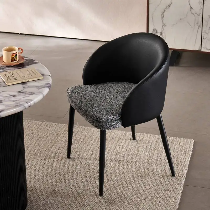 Elegant Backrest Dining Chairs Designer Waterproof Garden Gaming Dining Chair Foldable Bar Wedding Eetstoelen Furniture For Home