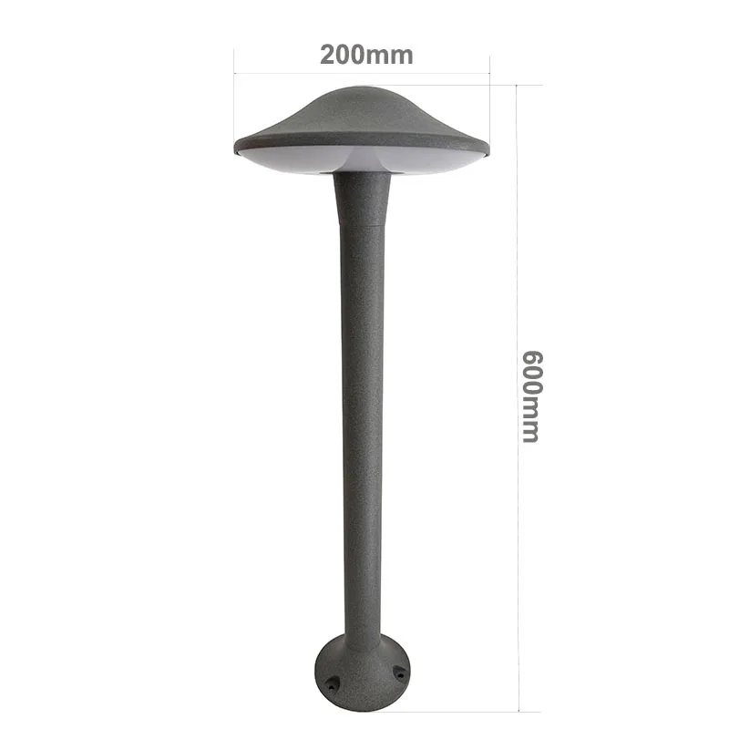 Waterproof Mushroom LED Light for Garden Modern Outdoor Decoration Aluminum Courtyard Villa Park Landscape Lighting