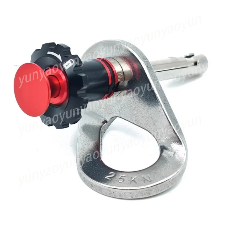 

Removable Expansion Bolt 80mm Reusable Concrete Anchor for Temporary Fixtures Light Duty Mounting