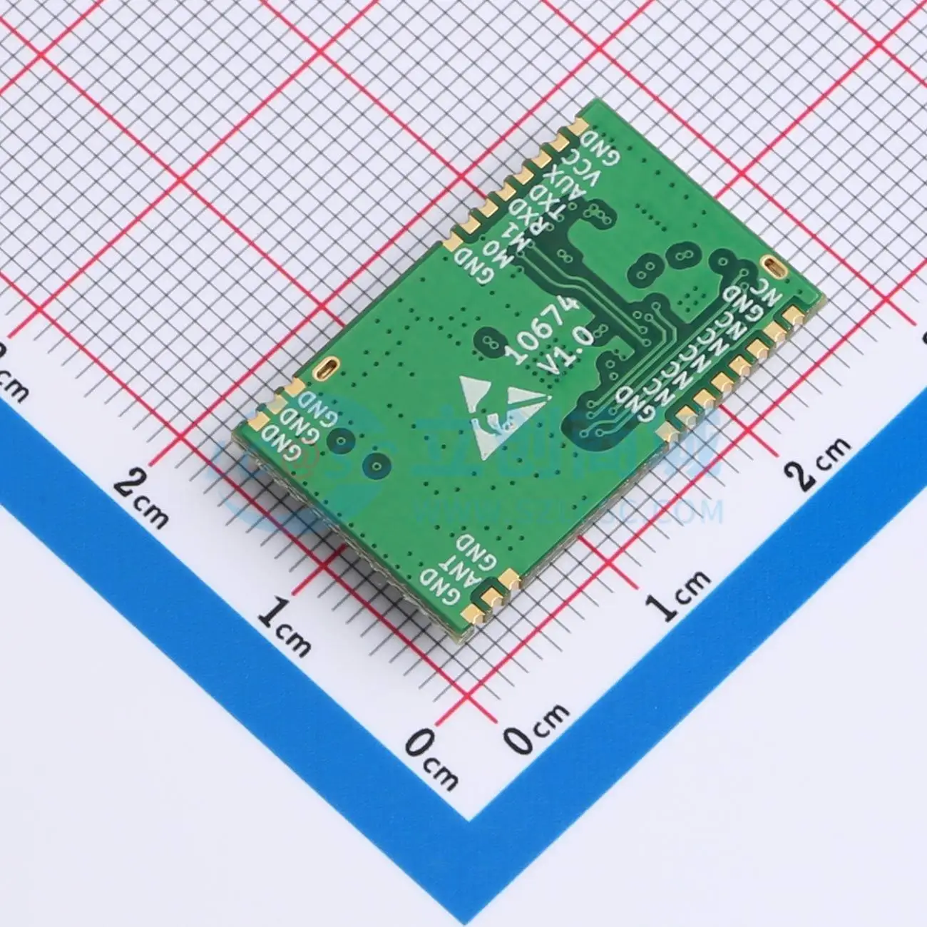 2pcs E53-470FMS22S SMD 26x16mm 22dBm UART LoRa LoRa RF Transceiver Module for Smart Home System