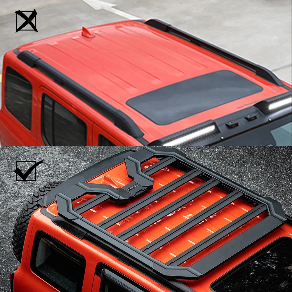 Roof Luggage Roof Tray Luggage Cargo Carrier Car Roof Racks for GWM Tank 300