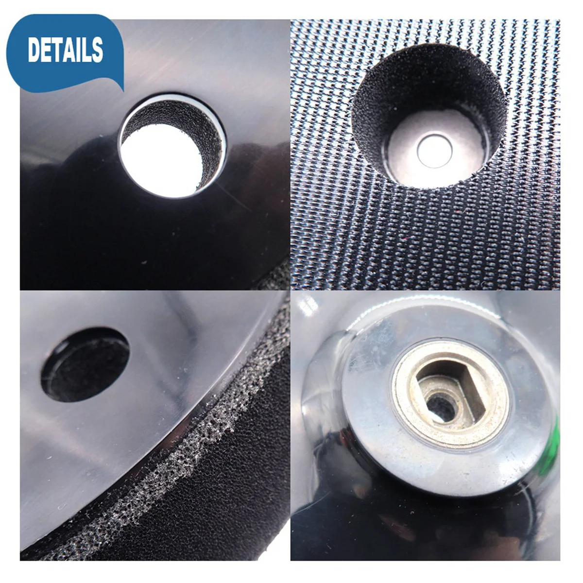 

AB51 2 шт. 215 мм самоклеящийся шлифовальный диск для полировки стен, подложка, сменная шлифовальная подушечка с крючком и петлей для шлифовальной машины для гипсокартона