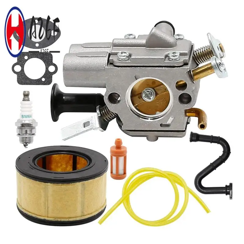 Kit de repuesto de filtro de aire de carburador A26F para motosierra Stihl MS271 MS291 MS261 MS271C MS291C MS261C Zama Carb C1Q-S252