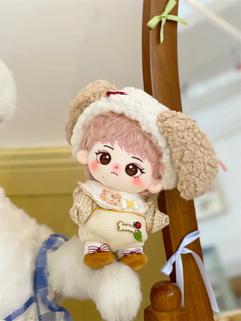 Peluche 20cm beau garçon ENHYPEN JUNGWON habiller coton peluche poupée jouets COS pour Fan Collection enfants adultes cadeaux d'anniversaire