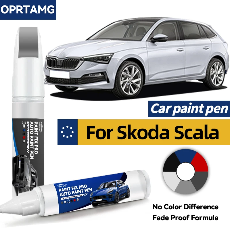 Car paint touch up pen For Skoda Scala 2018-2025 car care automotive paint repair acrylic paints automotive accessories