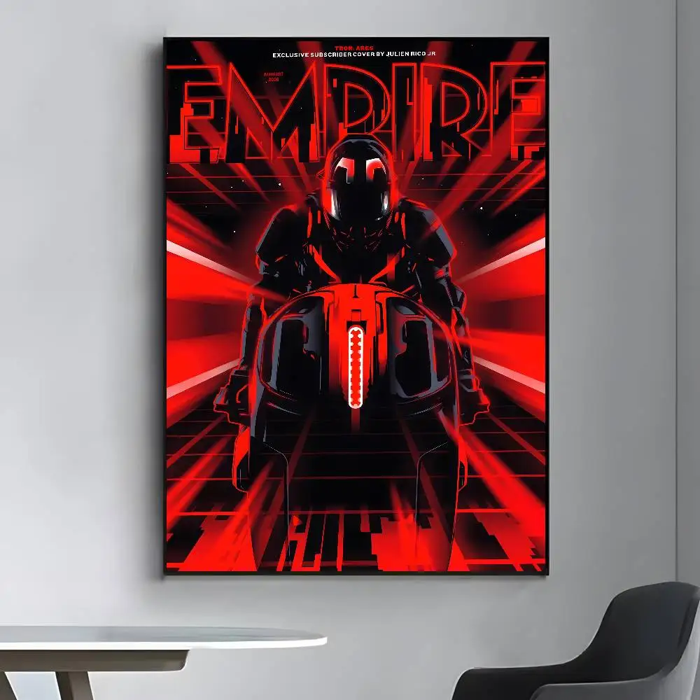 أفلام الخيال العلمي الكلاسيكية ترون آريس ملصق فني قماش HD ورق طباعة جمالي جدار الفن لغرفة المعيشة بار ديكور المنزل الموضة