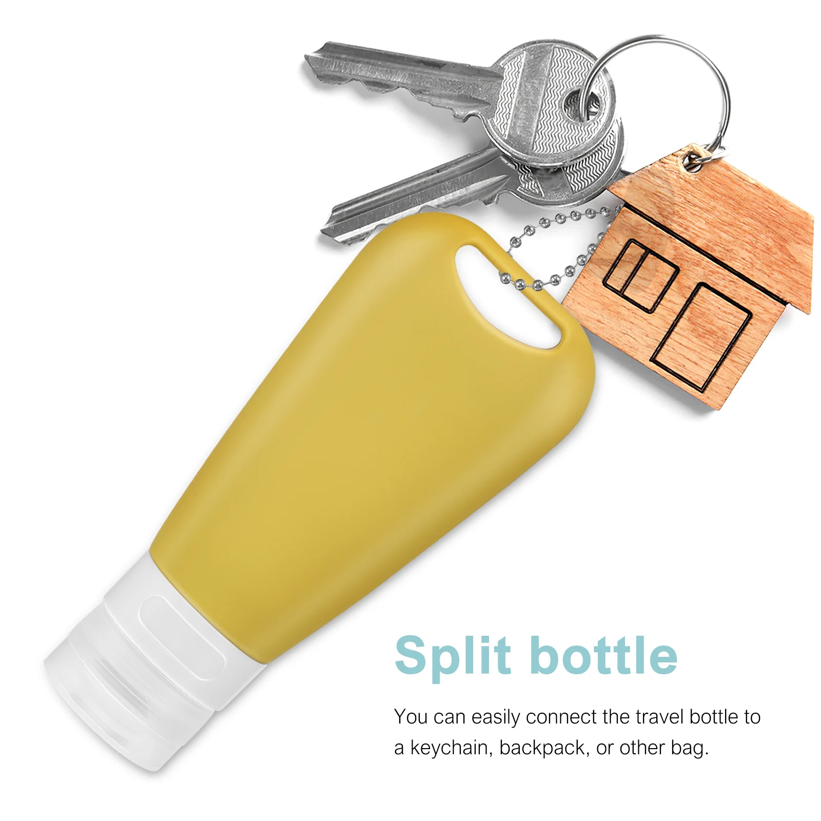 

4 Pcs Bottled Travel Containers for Liquids Small Bottles Shampoo Grass Green Size Silica Gel Empty