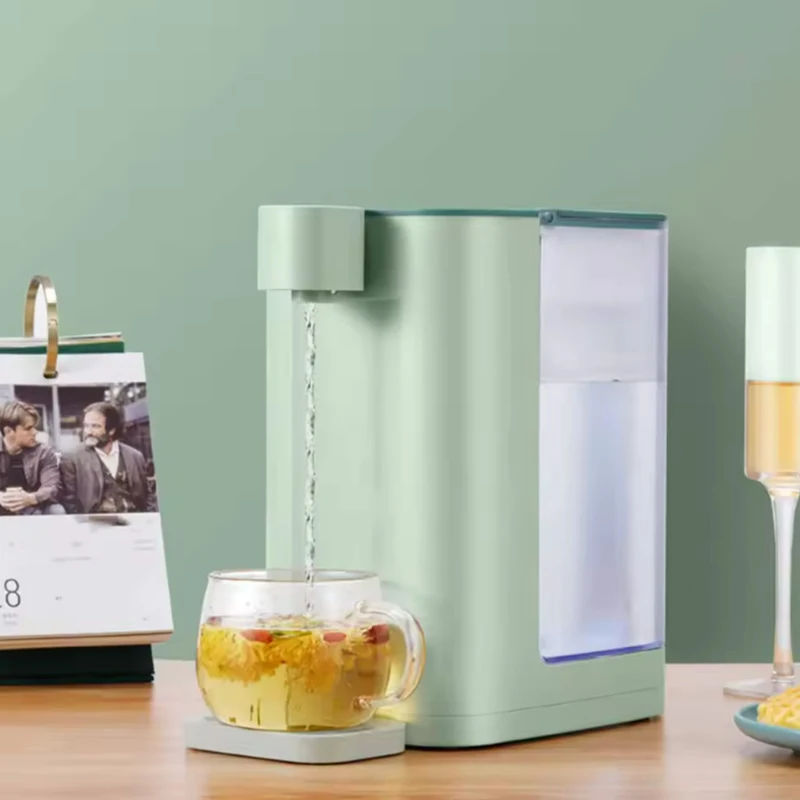 

Настольный диспенсер для воды на 3 л со съемным прочным пластиковым ковриком для чашки, быстрый нагрев, настольная питьевая машина с сенсорным управлением для дома