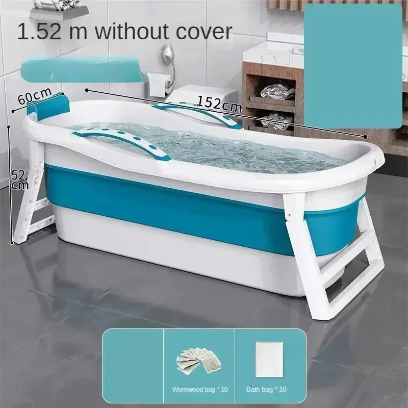 Adult Portable Bathtubs Foldable Bathtub Full Body Adult Large Household Thickened Bath Tubs Bathroom Tub Hot