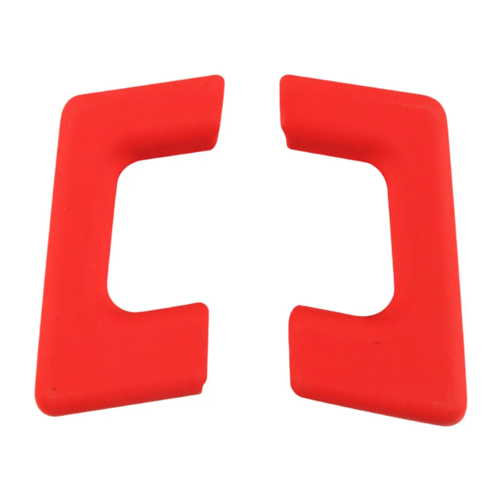 ฝาครอบตะขอพ่วง 2 ชิ้น อุปกรณ์ตกแต่งรถยนต์ ฝาครอบตะขอพ่วงสำหรับรถยนต์เทสล่า