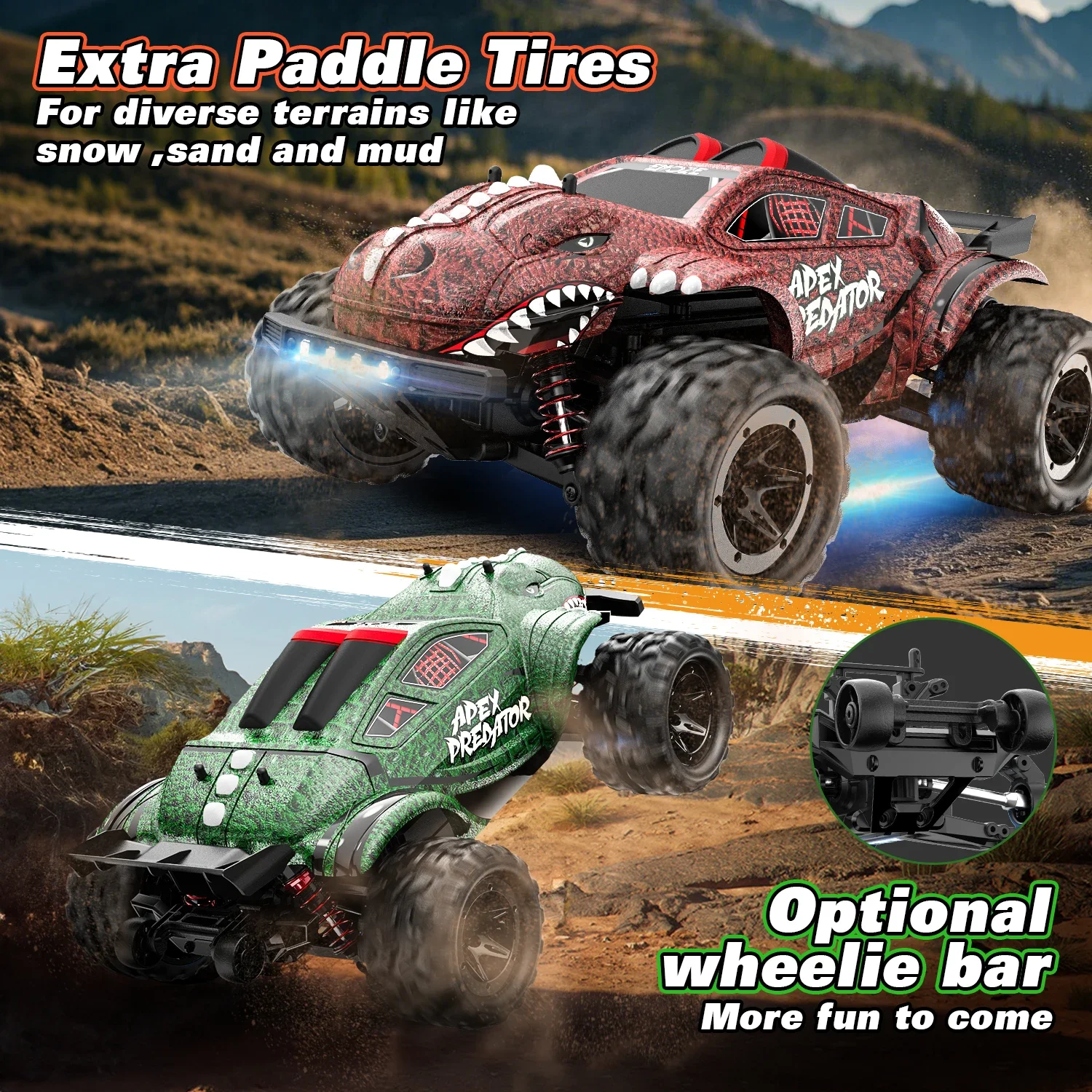 9308E 1:18 4WD High-Speed RC Electric Off-Road Car - Simulation Pickup, Ideal Gift for Toy Lovers