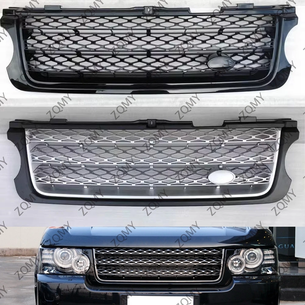 

Front Bumper Grille Radiator Mesh Grill For Land Rover Range Rover/Vogue 2010 2011 2012 LR028108 ABS Plastic Car Exterior