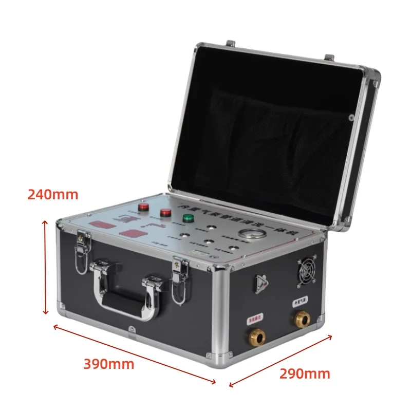 Password box type pipe cleaning split machine, multi-functional household appliance water pipe cleaning machine