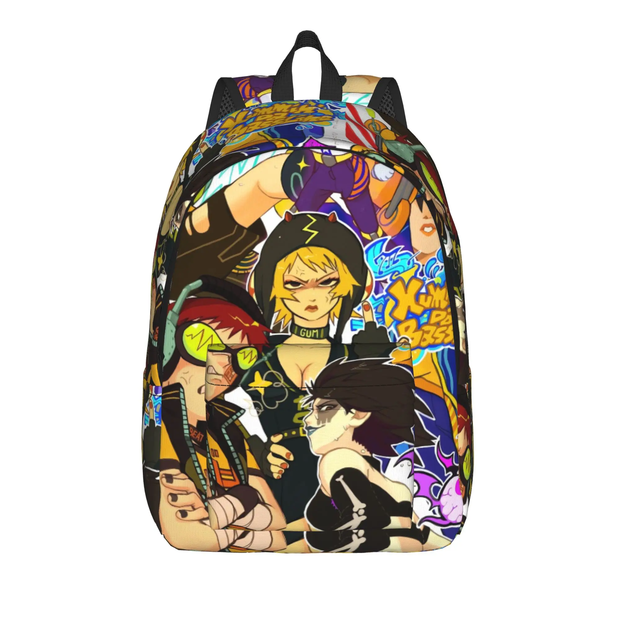 Jet Set Radio Future Backpack  Pretty Backpacks Women Daily Print High School Bags Designer Rucksack