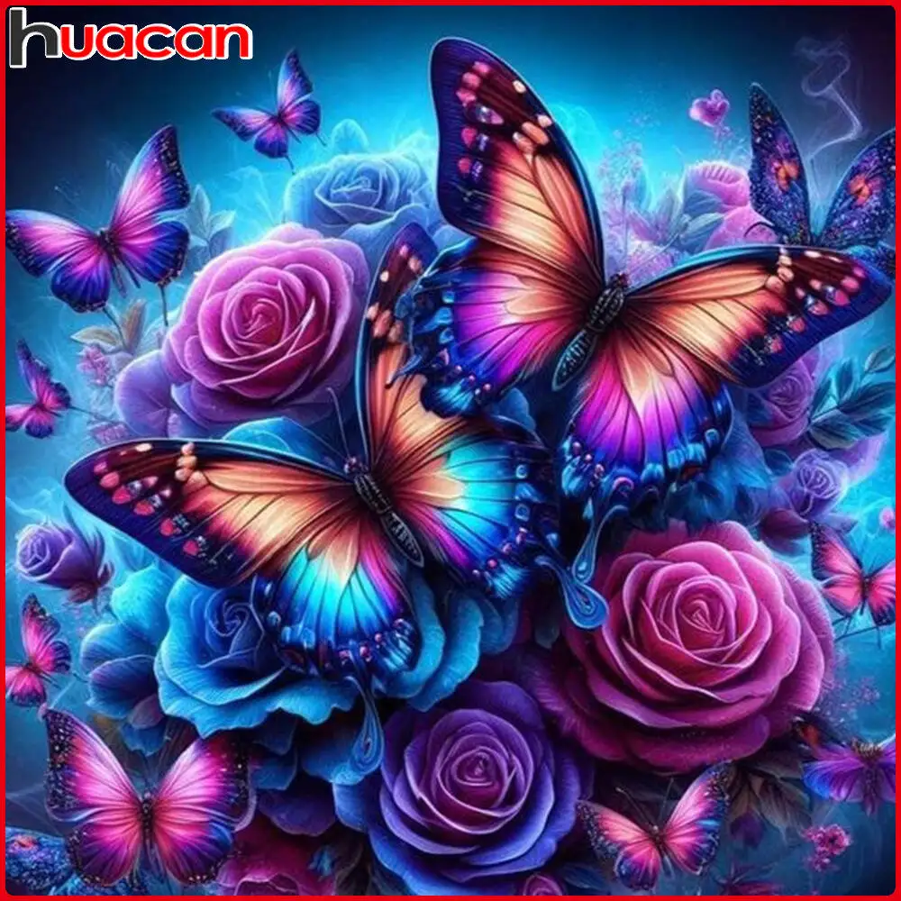 

Huacan 2021, новая коллекция, алмазные картины, дельфин, небо, алмазная вышивка, морской закат, мозаика, художественные украшения, картины