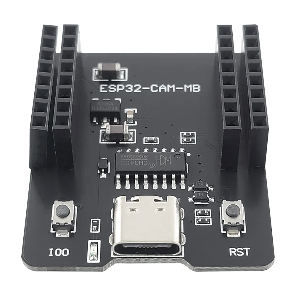 ESP32-CAM Downloader for OV2640 Camera Modules ESP32-CAM-MB Dual Row Female Connector USB Type-C Interface