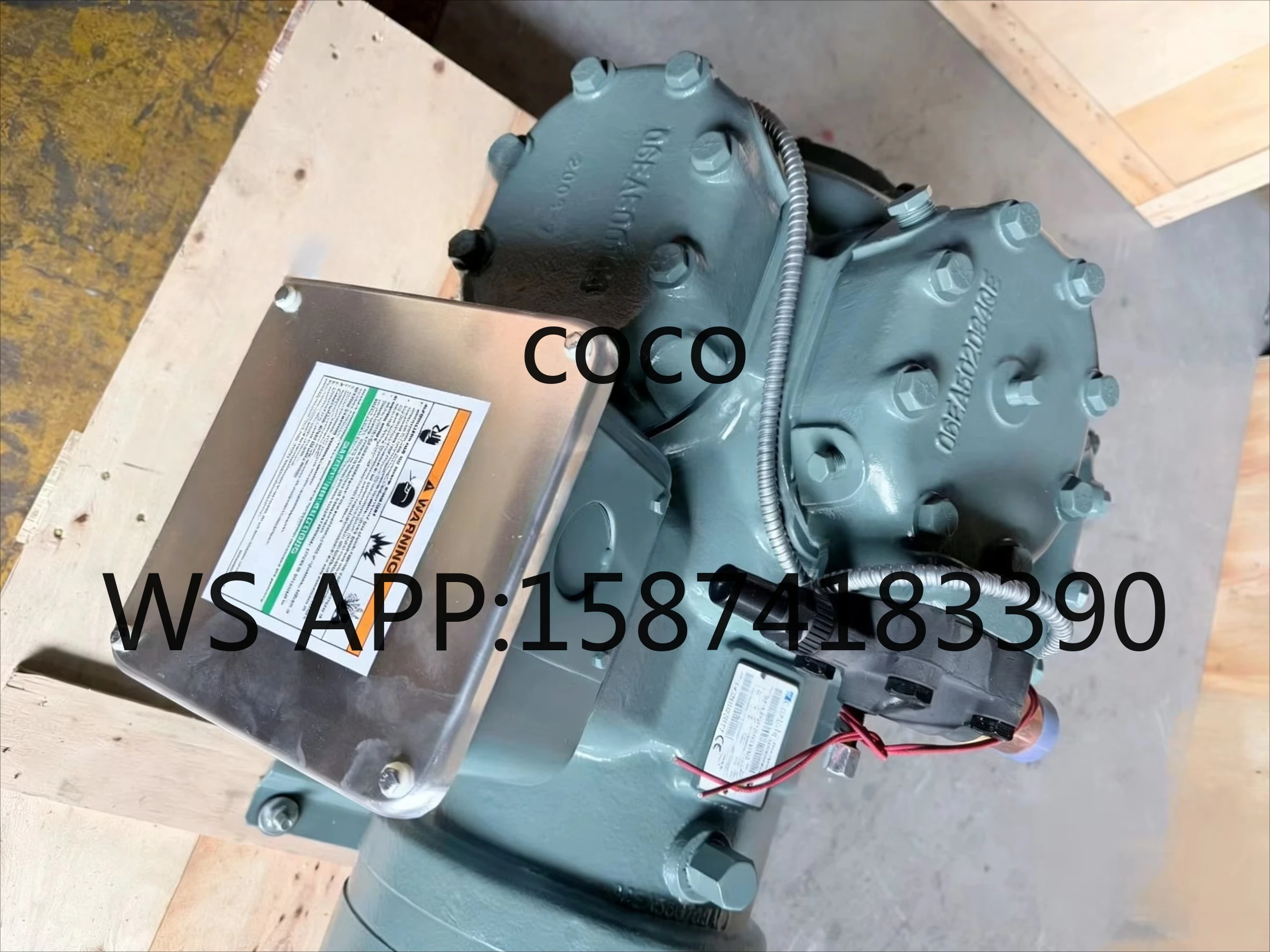 Cold Room Chiller Use 40HP Semi-hermetic Compressor 06EA299600 Refrigeration Piston Compressor