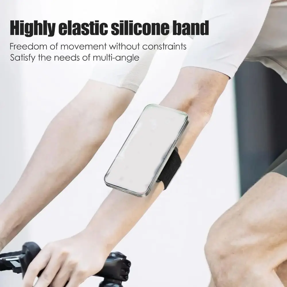 

Портативный универсальный ремешок на запястье, быстросъемный вращающийся держатель для телефона, магнитная повязка для сотового телефона, держатель для телефона