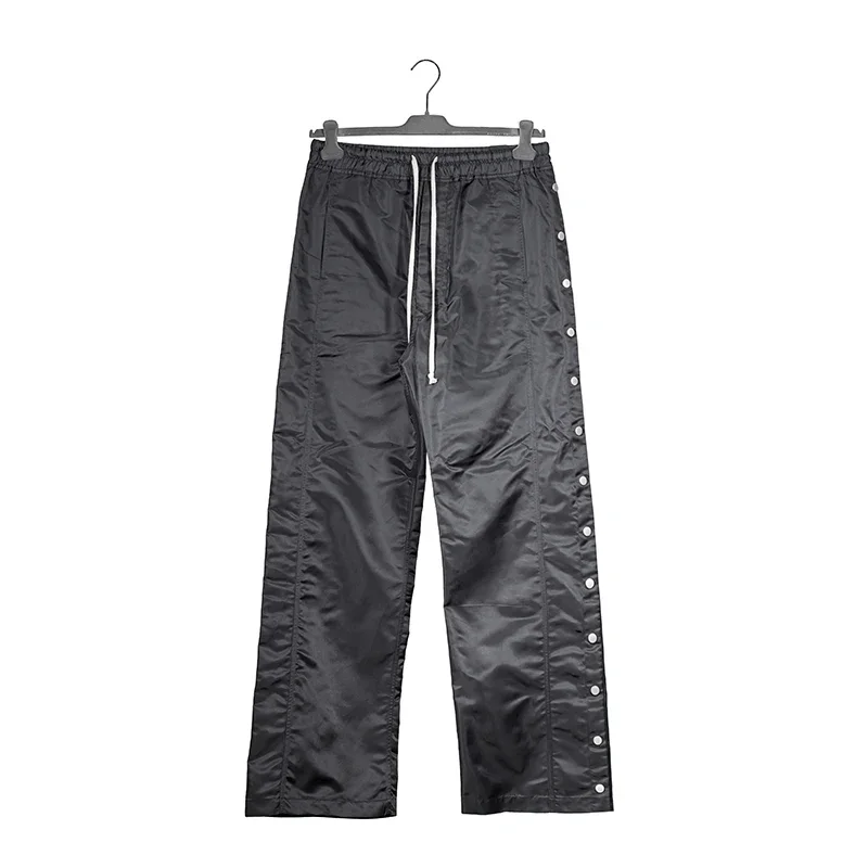 NIGO Straight Leg Pants Waist Workwear Trousers High Street Casual Pants FHDX #NGTOP11298