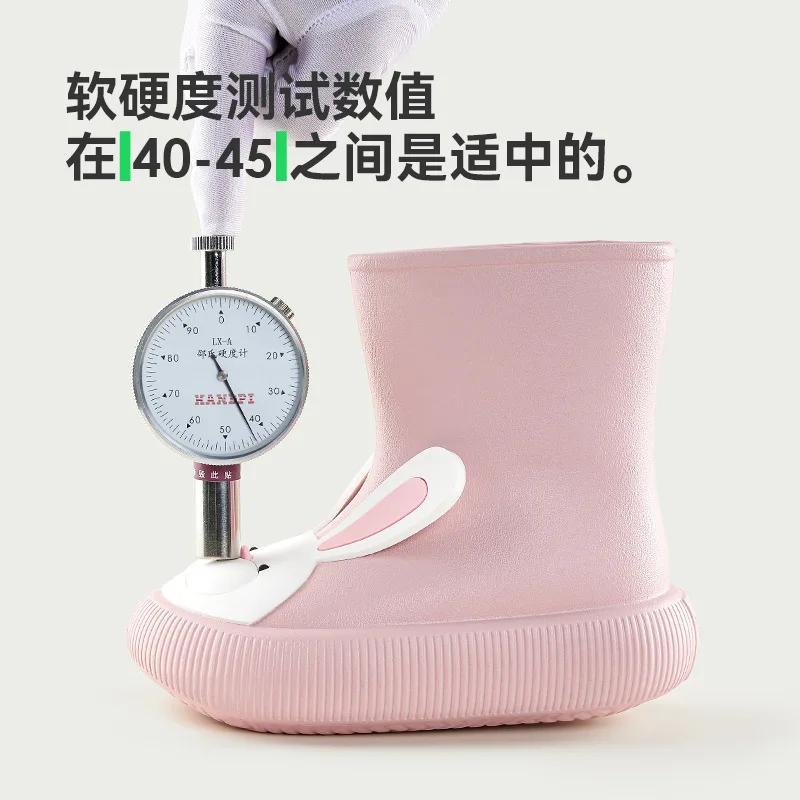 Cheerful Mario Children Rain Boots Baby Rain Boots New Cute Cartoon Rain Shoes Waterproof Boys and Girls Non-Slip Rubber Shoes